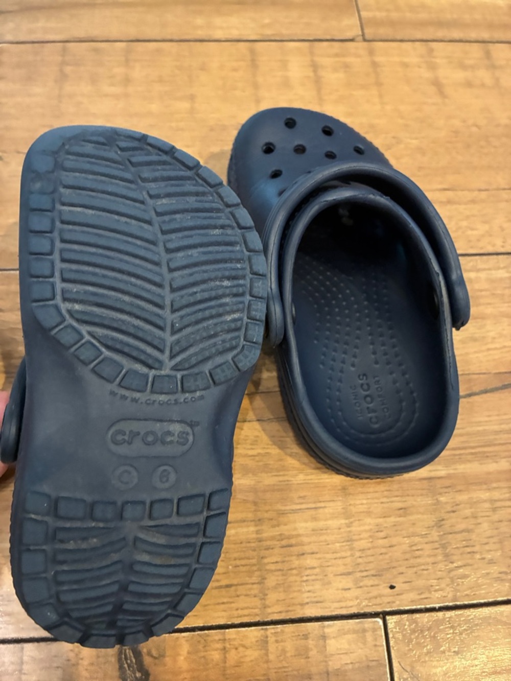 CROCS Kids Classic Clog - Navy Blue - Picture 3 of 4